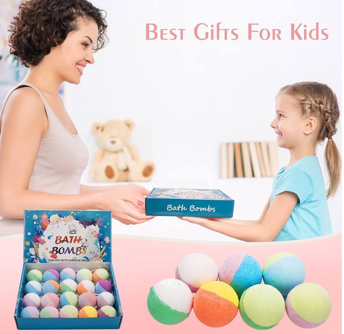 Bath Bombs for Kids