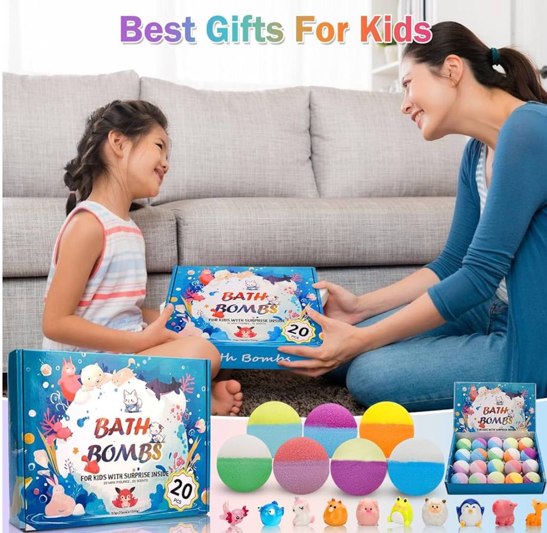 Bath Bombs for Kids